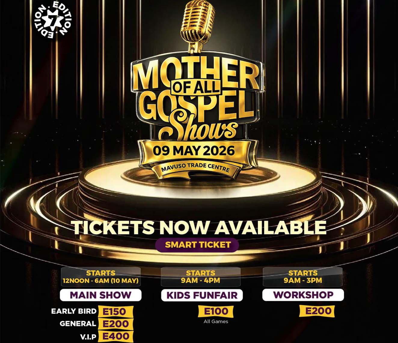 Mother Of All Gospel Shows - 7th Edition