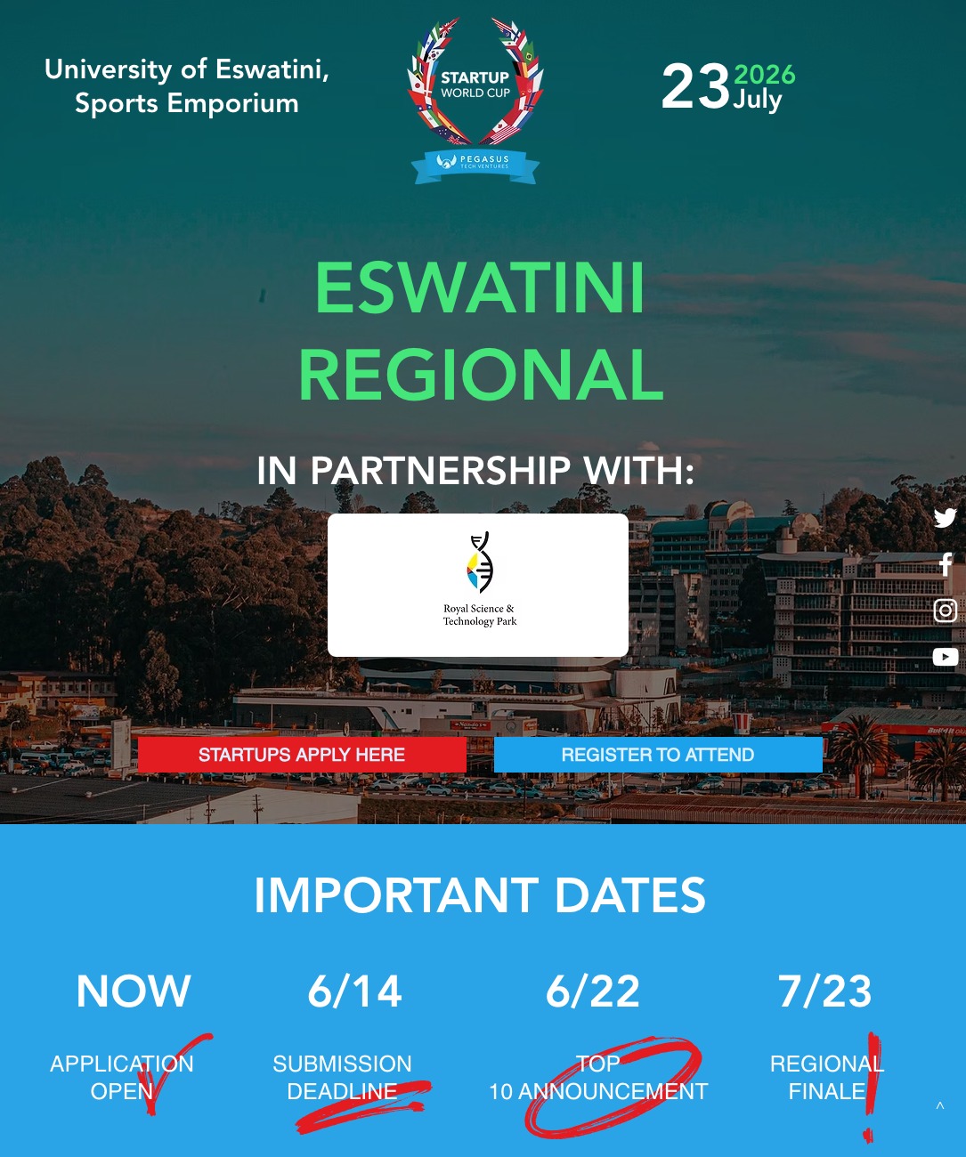 Start up world Cup