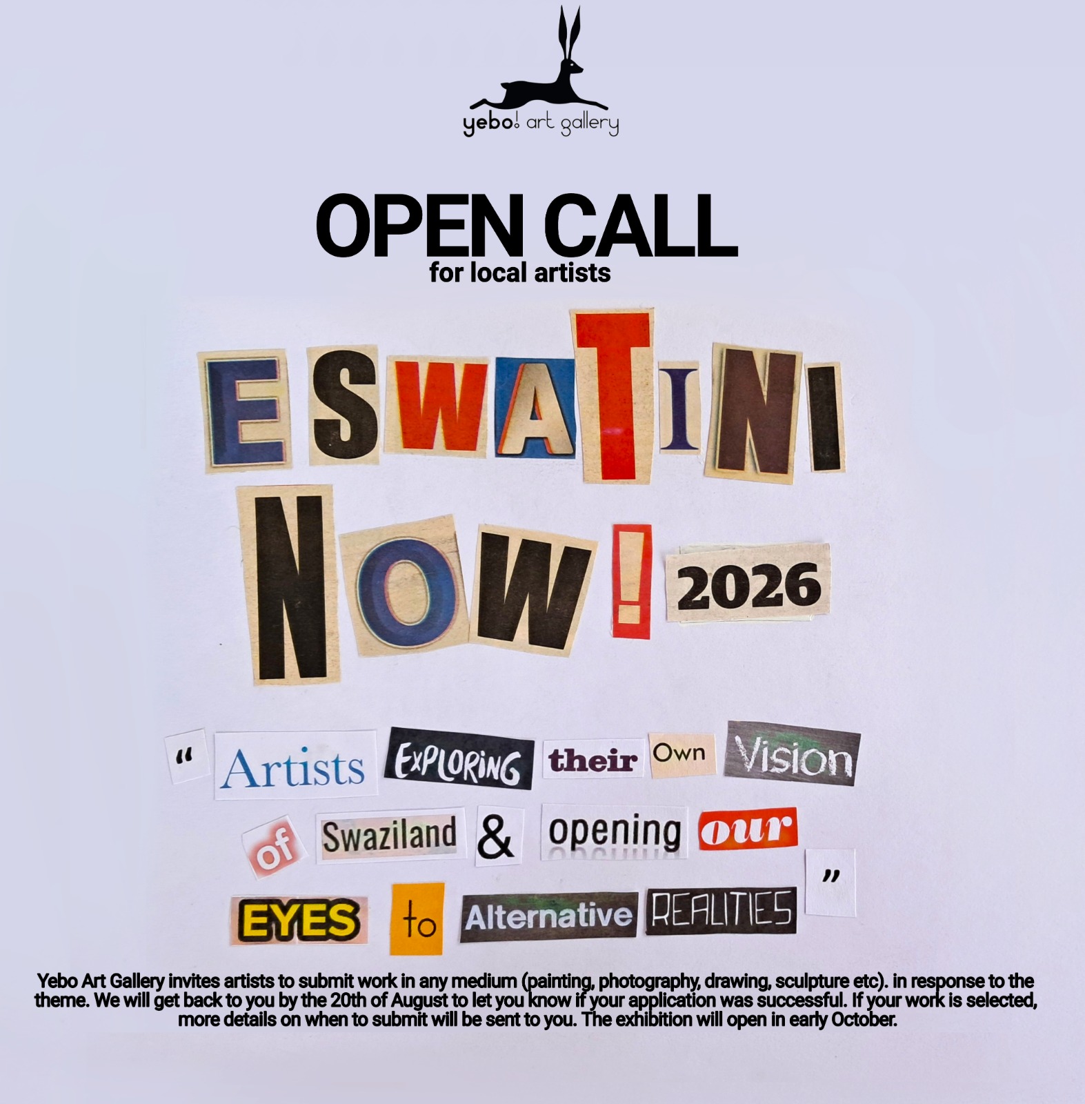 Open Call for Local artist